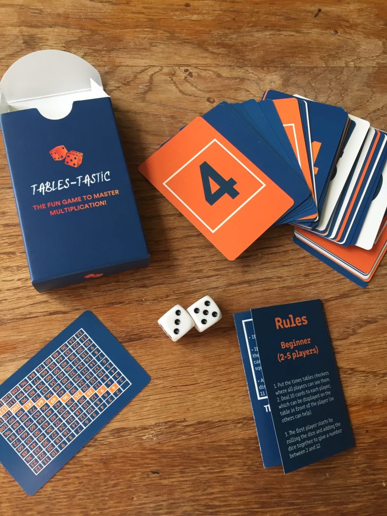 Tables-Tastic game set